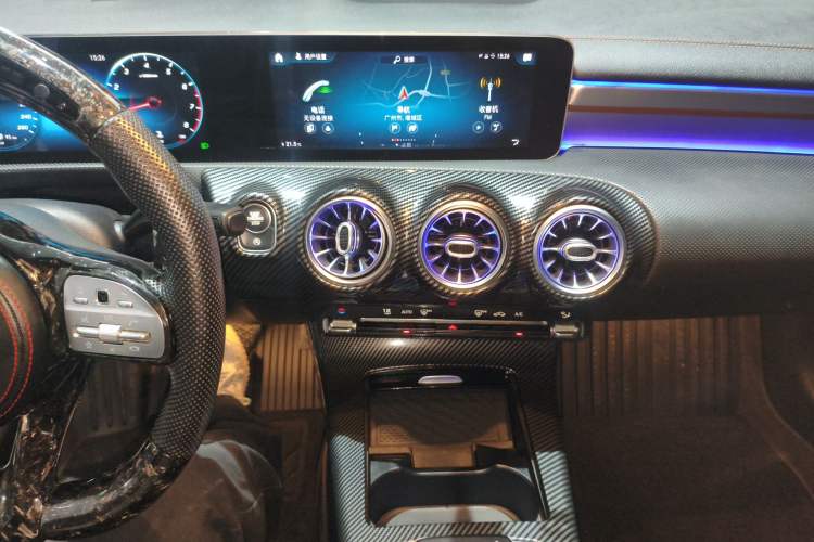 Used Mercedes-Benz A-Class 2019 A 200 L Sport Sedan First Edition Special Edition Audio And AC Panel