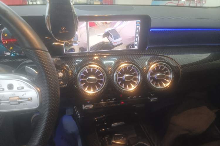 Used Mercedes-Benz A-Class 2019 A 200 L Sport Sedan Audio And AC Panel