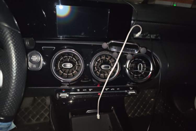 Used Mercedes-Benz A-Class 2019 A 180 L Sport Sedan Audio And AC Panel