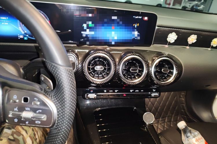 Used Mercedes-Benz A-Class 2019 A 200 L Sport Sedan Audio And AC Panel
