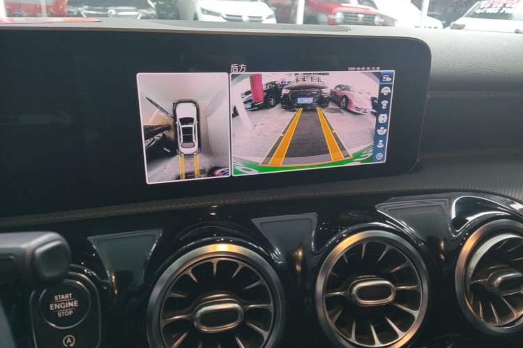 Used Mercedes-Benz A-Class 2019 A 200 Dynamic Edition Audio And AC Panel