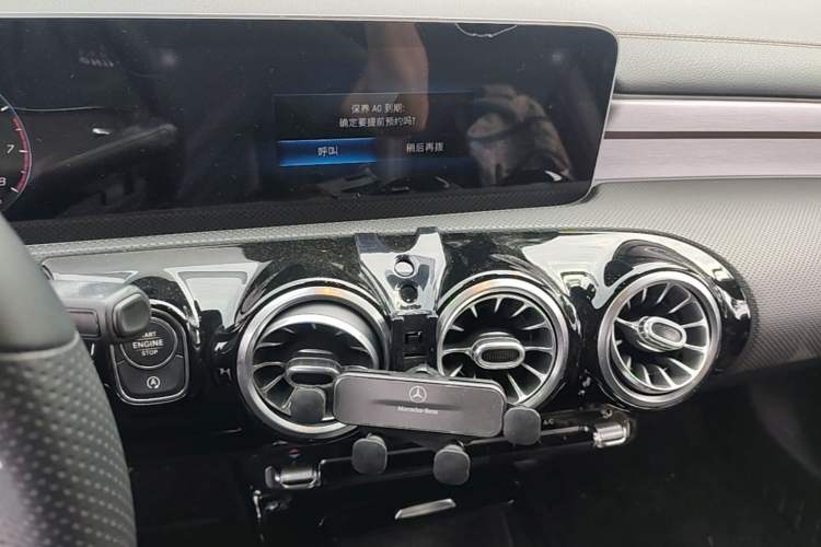 Used Mercedes-Benz A-Class 2019 A 200 L Sport Sedan First Edition Special Edition Audio And AC Panel