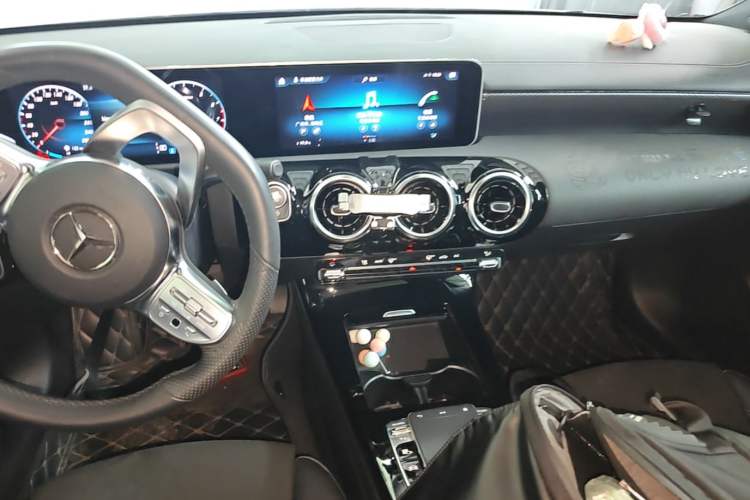 Used Mercedes-Benz A-Class 2019 A 200 L Sport Sedan Audio And AC Panel