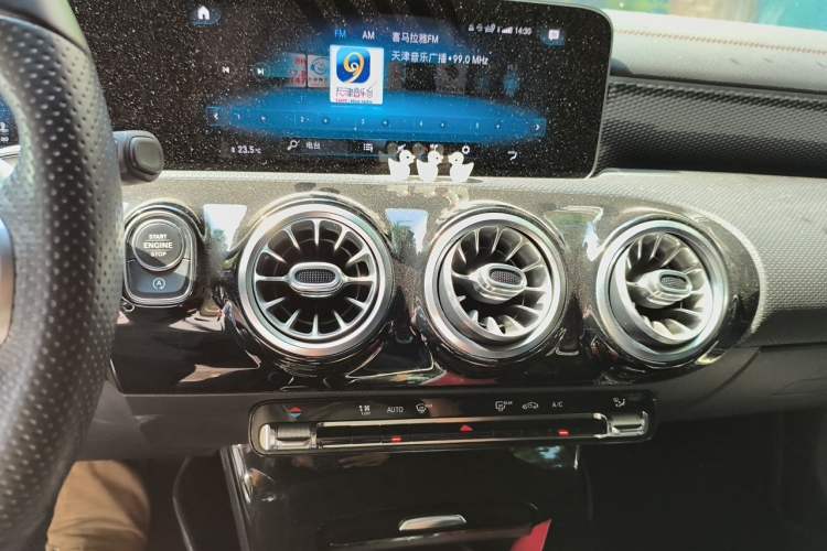 Used Mercedes-Benz A-Class 2019 Restyled A 200 L Sport Sedan Audio And AC Panel
