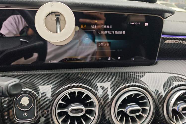 Used Mercedes-Benz A-Class 2019 Restyled A 200 L Sport Sedan Audio And AC Panel