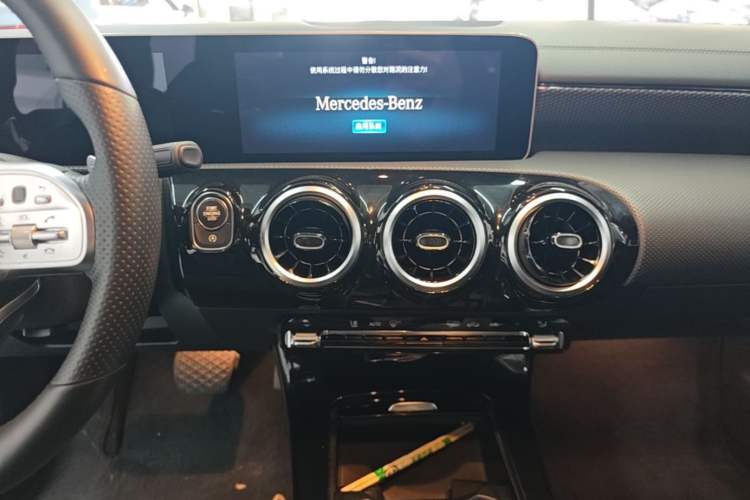 Used Mercedes-Benz A-Class 2019 A 200 L Sport Sedan Audio And AC Panel
