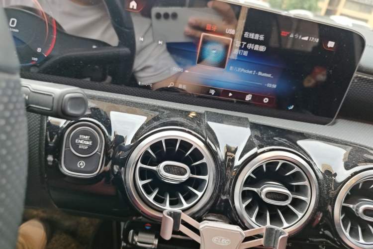Used Mercedes-Benz A-Class 2019 A 200 L Sport Sedan Audio And AC Panel