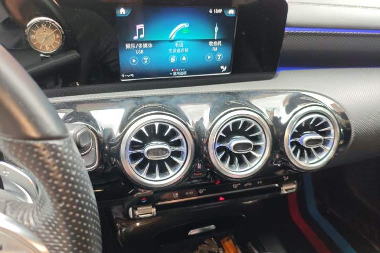 Used Mercedes-Benz A-Class 2019 A 180 L Sport Sedan Audio And AC Panel