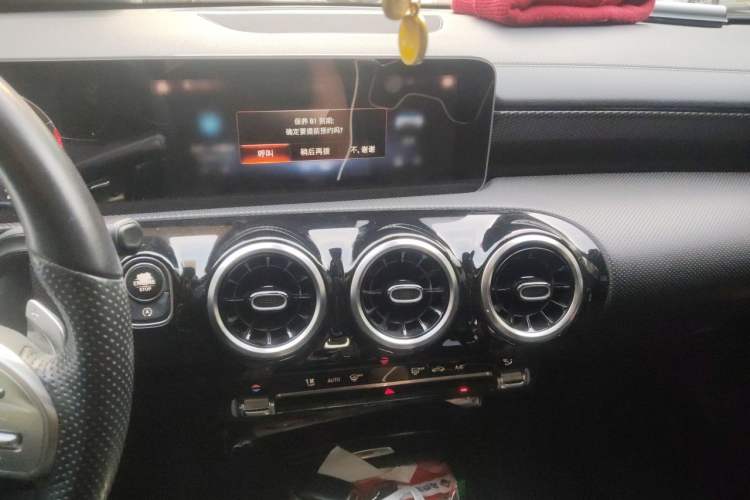 Used Mercedes-Benz A-Class 2019 A 200 L Sport Sedan Audio And AC Panel