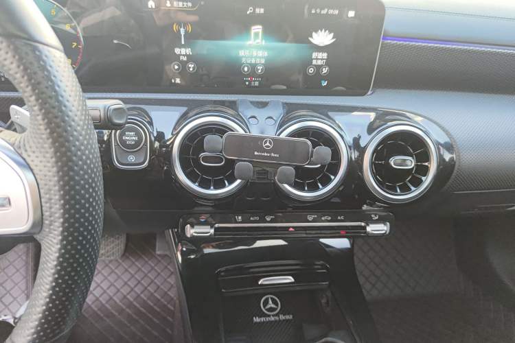 Used Mercedes-Benz A-Class 2019 A 200 L Sport Sedan Audio And AC Panel