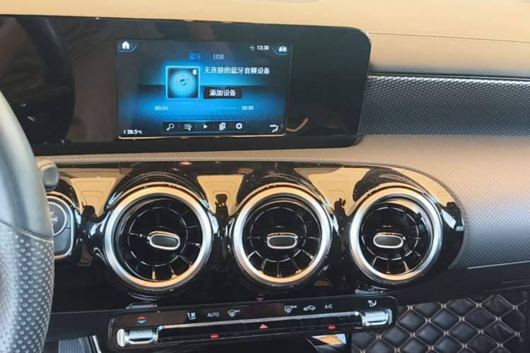 Used Mercedes-Benz A-Class 2019 Restyled A 180 L Sport Sedan Audio And AC Panel