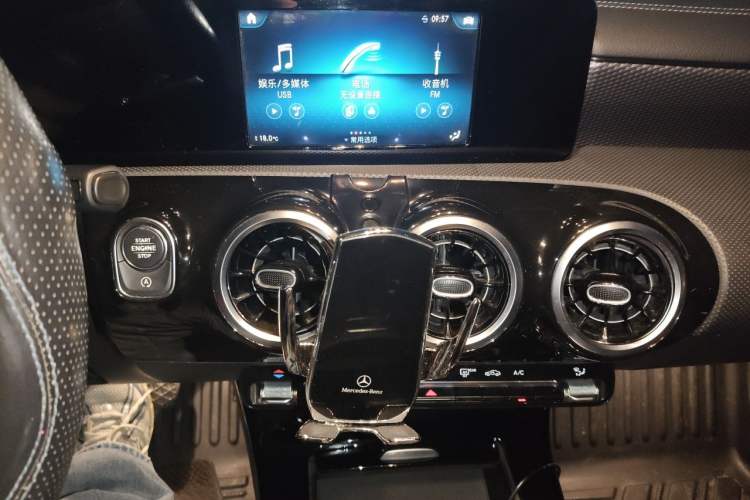 Used Mercedes-Benz A-Class 2019 A 180 L Sport Sedan Audio And AC Panel