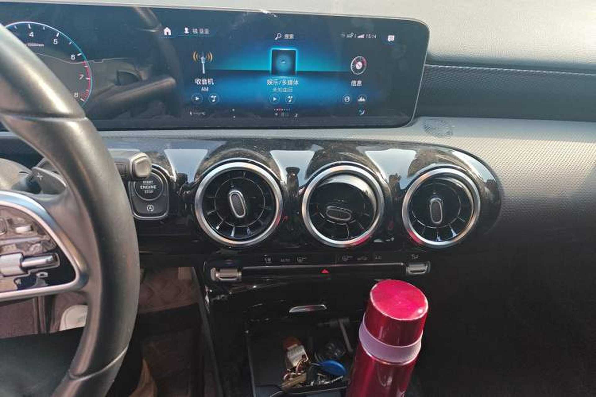 Used Mercedes-Benz A-Class 2019 A 200 Dynamic Edition Audio And AC Panel
