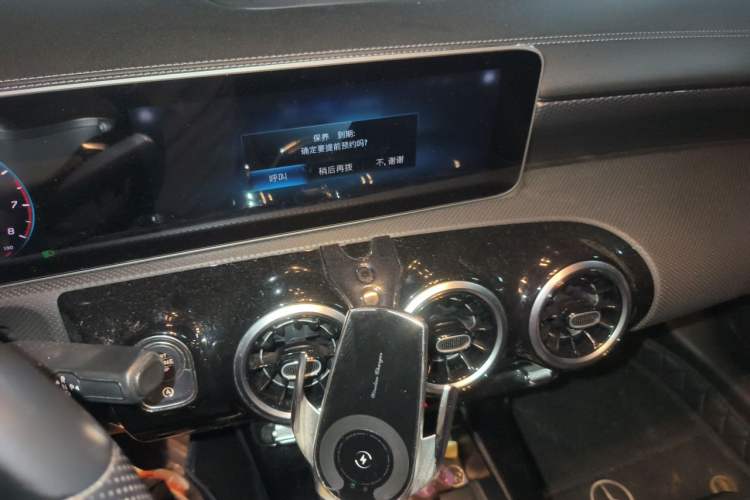 Used Mercedes-Benz A-Class 2019 A 200 L Sport Sedan Audio And AC Panel