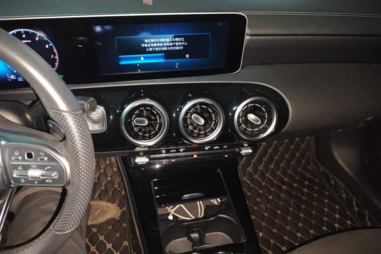 Used Mercedes-Benz A-Class 2019 Restyled A 200 L Sport Sedan Audio And AC Panel