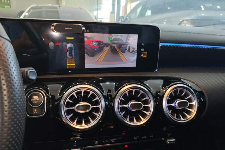 Used Mercedes-Benz A-Class 2019 A 200 L Sport Sedan Audio And AC Panel