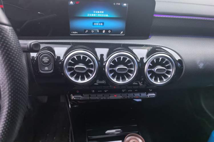Used Mercedes-Benz A-Class 2019 A 180 L Sport Sedan Audio And AC Panel