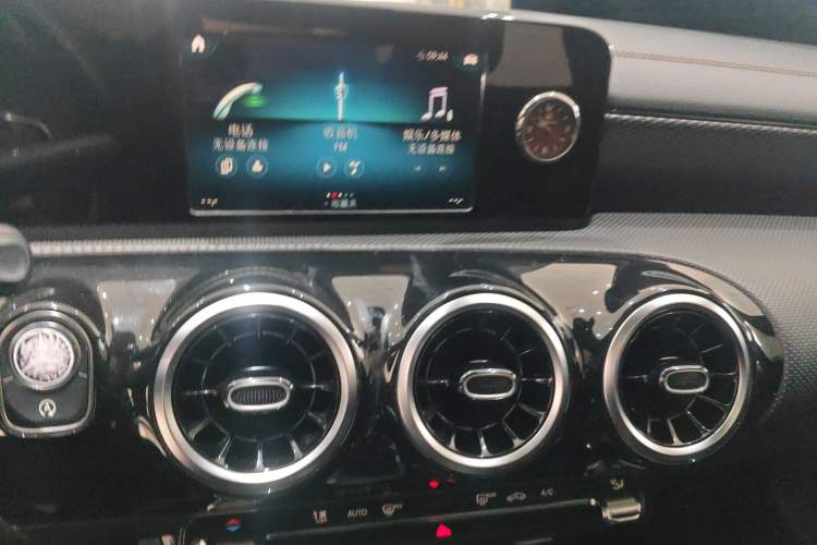 Used Mercedes-Benz A-Class 2019 A 180 L Sport Sedan Audio And AC Panel