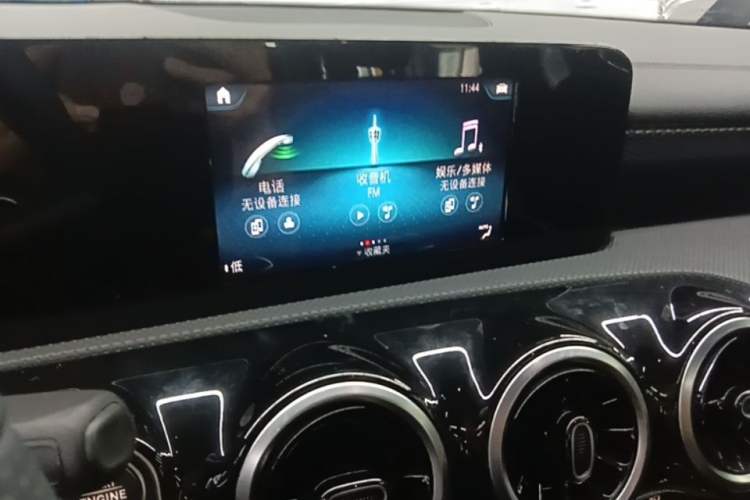 Used Mercedes-Benz A-Class 2019 A 180 L Sport Sedan Audio And AC Panel