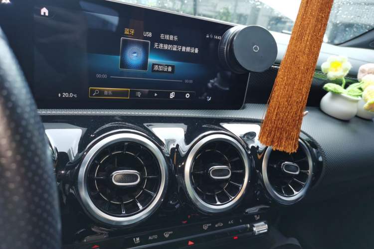Used Mercedes-Benz A-Class 2019 A 200 L Sport Sedan Audio And AC Panel