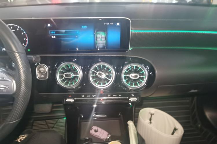Used Mercedes-Benz A-Class 2019 A 200 L Sport Sedan Audio And AC Panel