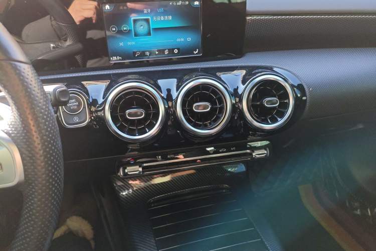 Used Mercedes-Benz A-Class 2019 A 180 L Sport Sedan Audio And AC Panel