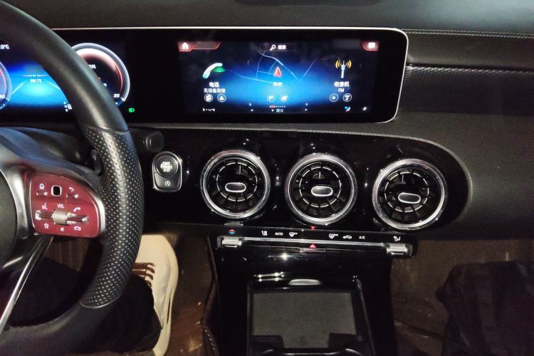 Used Mercedes-Benz A-Class 2019 A 200 L Sport Sedan Audio And AC Panel