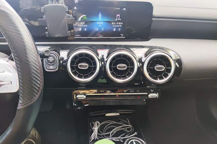 Used Mercedes-Benz A-Class 2019 A 180 L Sport Sedan Audio And AC Panel