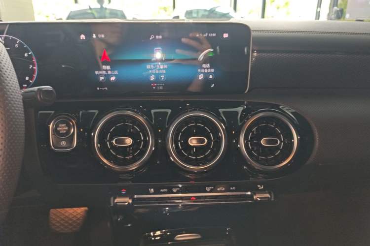 Used Mercedes-Benz A-Class 2019 A 200 L Sport Sedan Audio And AC Panel