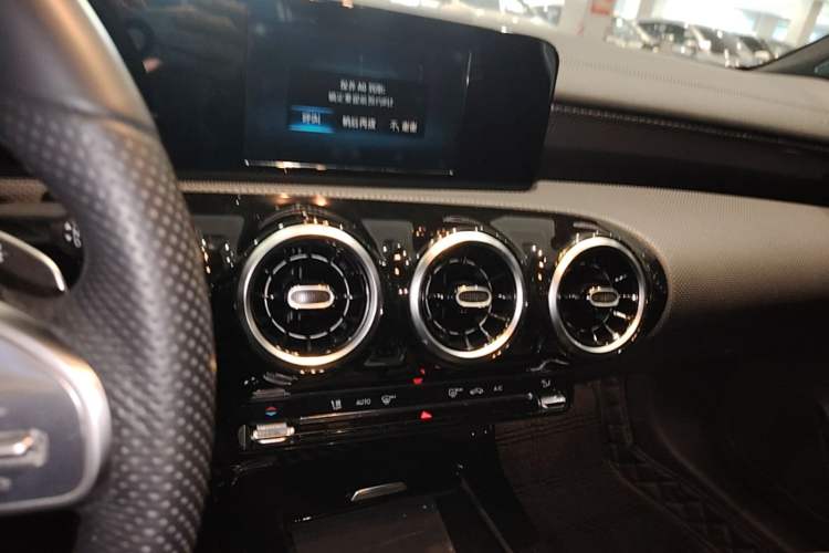Used Mercedes-Benz A-Class 2019 A 180 L Sport Sedan Audio And AC Panel