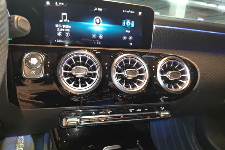 Used Mercedes-Benz A-Class 2019 A 200 L Sport Sedan Audio And AC Panel