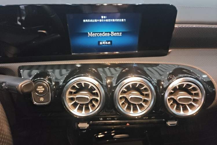 Used Mercedes-Benz A-Class 2019 A 180 L Sport Sedan Audio And AC Panel