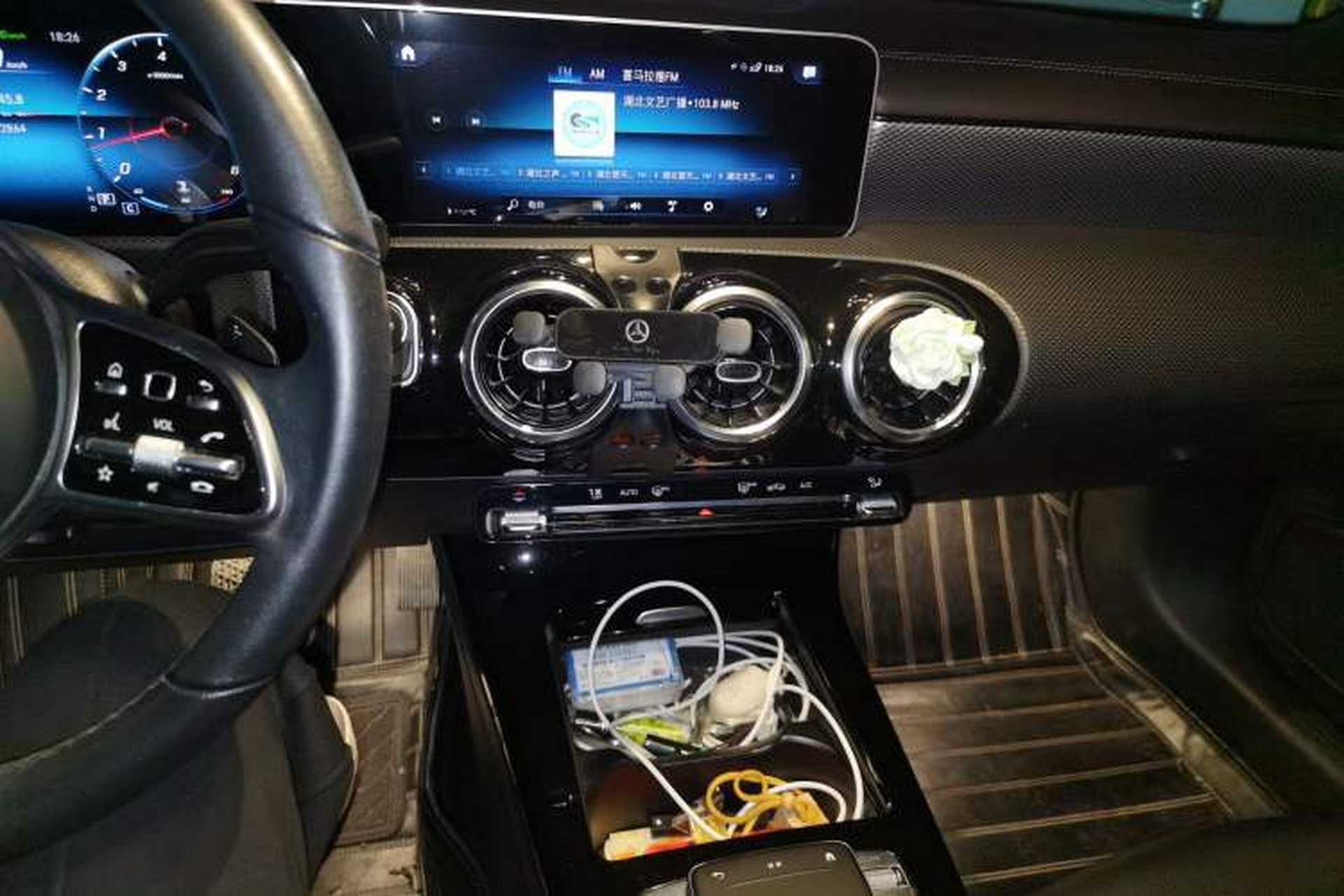 Used Mercedes-Benz A-Class 2019 A 200 L Audio And AC Panel