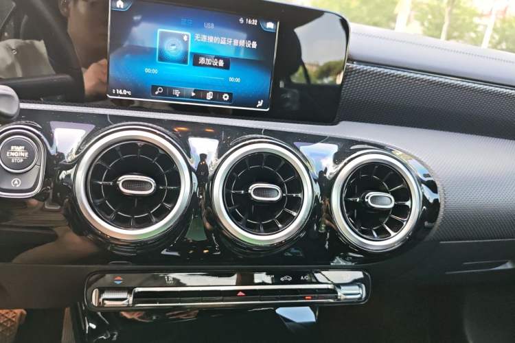 Used Mercedes-Benz A-Class 2019 A 180 L Sport Sedan Audio And AC Panel