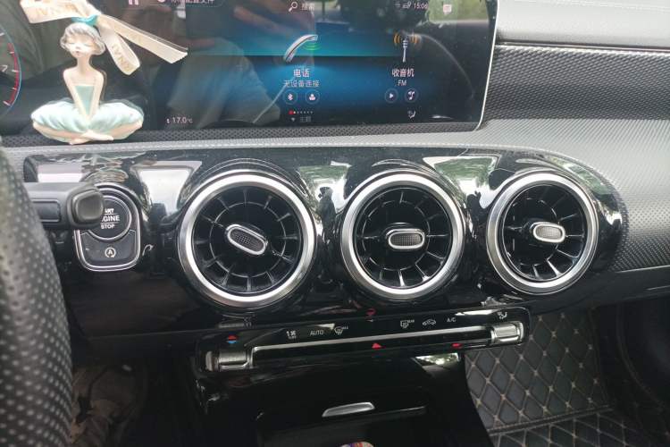 Used Mercedes-Benz A-Class 2019 A 200 L Sport Sedan Audio And AC Panel