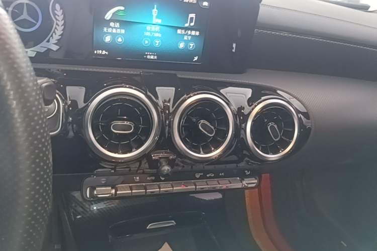 Used Mercedes-Benz A-Class 2019 A 180 L Sport Sedan Audio And AC Panel