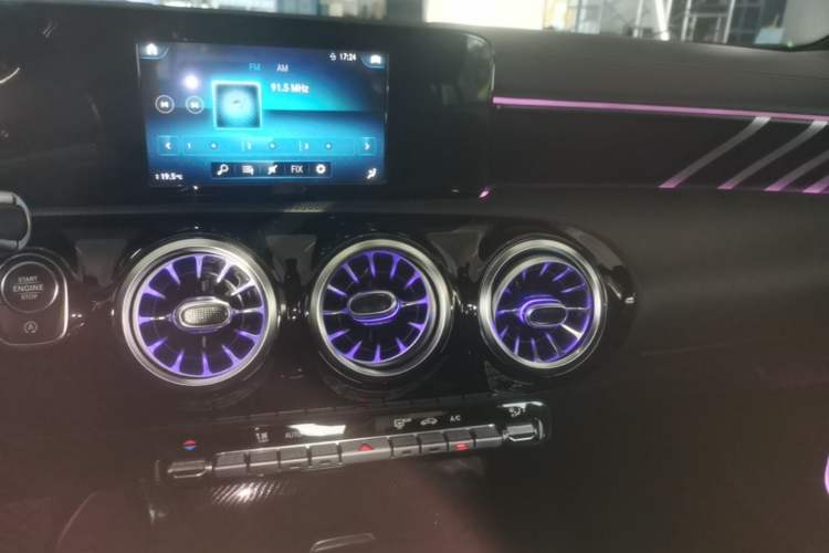Used Mercedes-Benz A-Class 2019 A 180 L Sport Sedan Audio And AC Panel