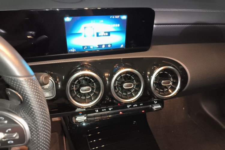Used Mercedes-Benz A-Class 2019 A 180 L Sport Sedan Audio And AC Panel
