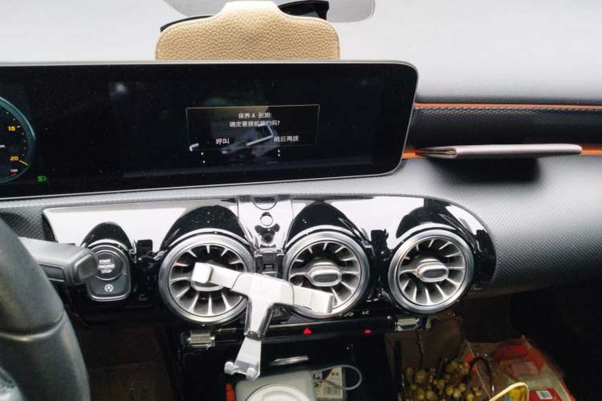 Used Mercedes-Benz A-Class 2019 A 200 Dynamic Edition Audio And AC Panel