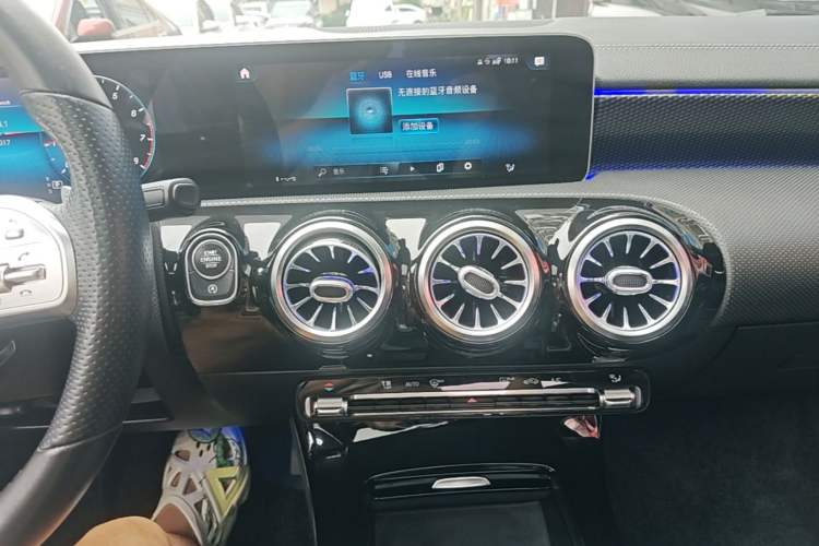 Used Mercedes-Benz A-Class 2019 A 200 L Sport Sedan Audio And AC Panel