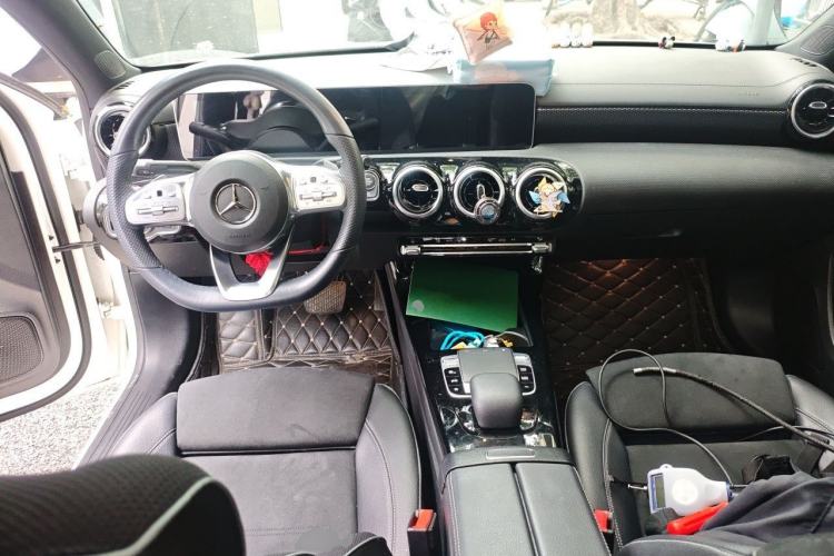 Used Mercedes-Benz A-Class 2019 Restyled A 200 L Sport Sedan Center Console