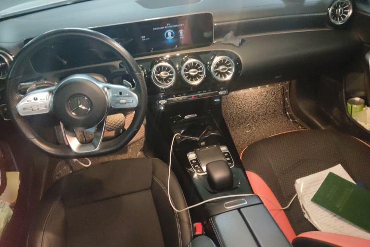 Used Mercedes-Benz A-Class 2019 Restyled A 200 L Sport Sedan Center Console