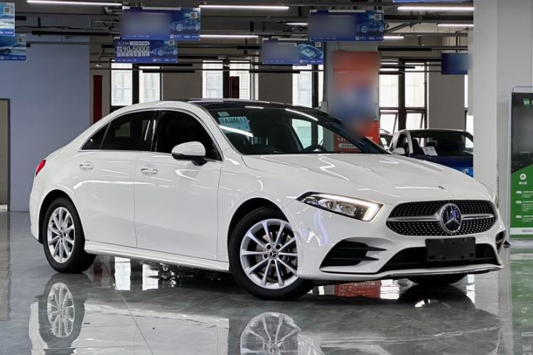 Used Mercedes-Benz A-Class 2019 Restyled A 200 L Sport Sedan Exterior 1