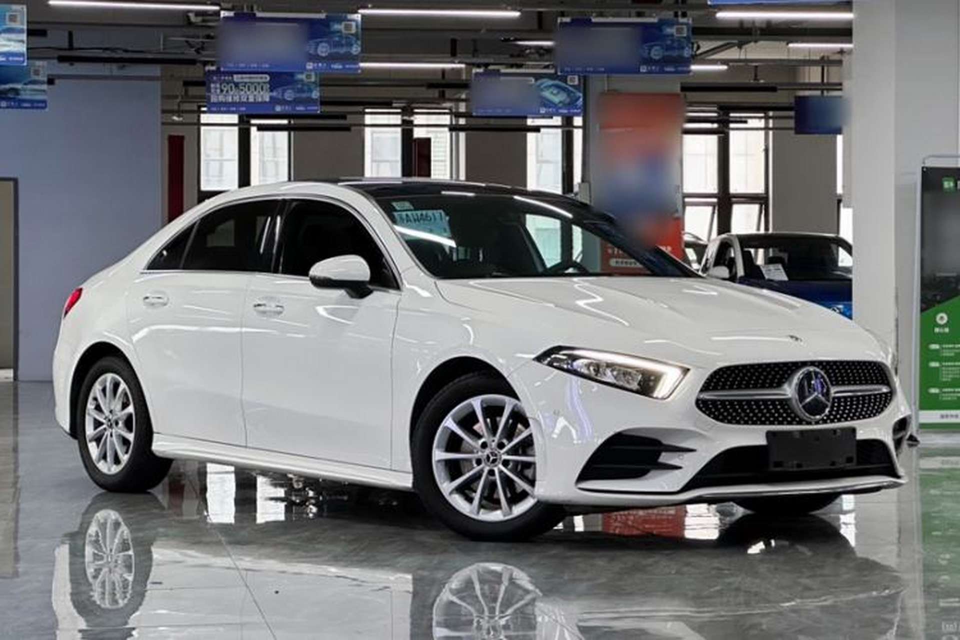 Used Mercedes-Benz A-Class 2019 Restyled A 200 L Sport Sedan Exterior 1