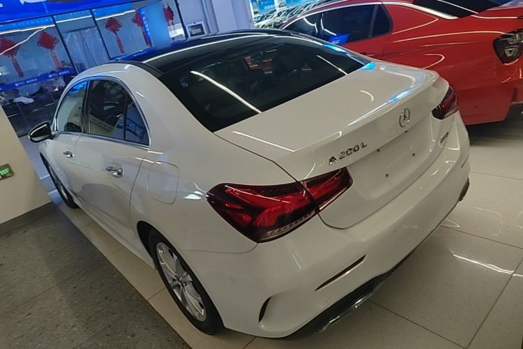 Used Mercedes-Benz A-Class 2019 Restyled A 200 L Sport Sedan Exterior 2