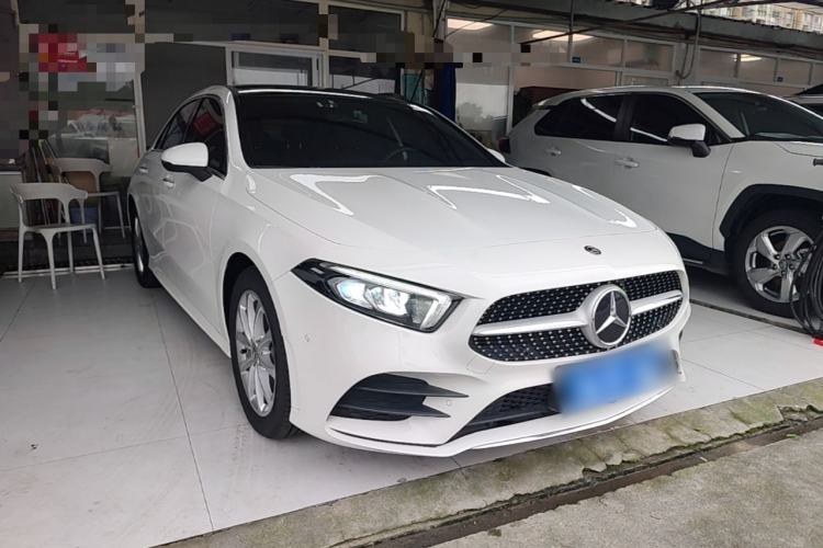 Used Mercedes-Benz A-Class 2019 A 200 L Sport Sedan Front Right 45 Deg