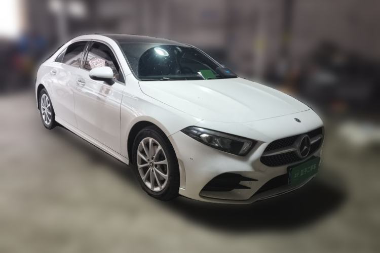 Used Mercedes-Benz A-Class 2019 Restyled A 200 L Sport Sedan Front Right 45 Deg