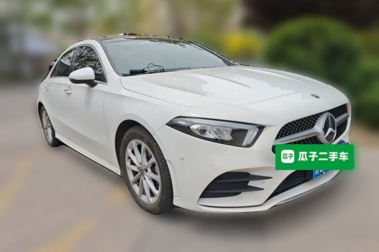 Used Mercedes-Benz A-Class 2019 A 200 L Sport Sedan Front Right 45 Deg
