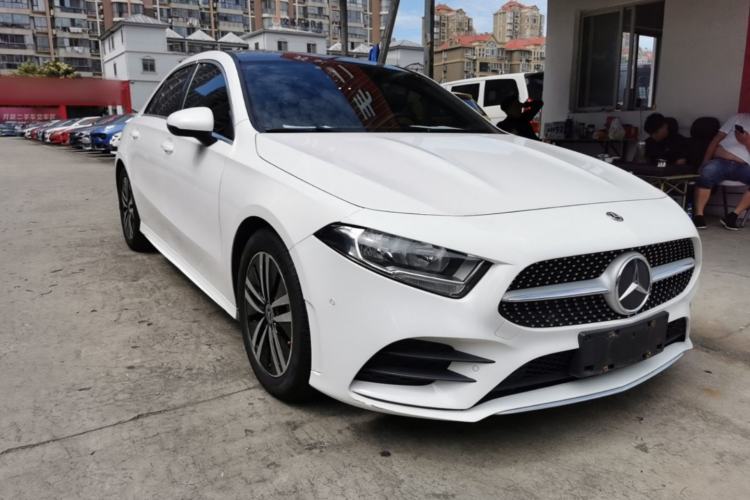 Used Mercedes-Benz A-Class 2019 A 180 L Sport Sedan Front Right 45 Deg