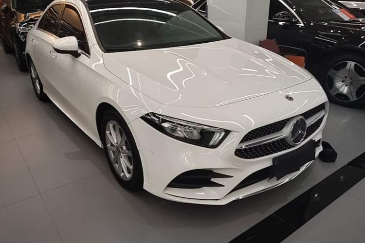 Used Mercedes-Benz A-Class 2019 A 200 L Sport Sedan Front Right 45 Deg